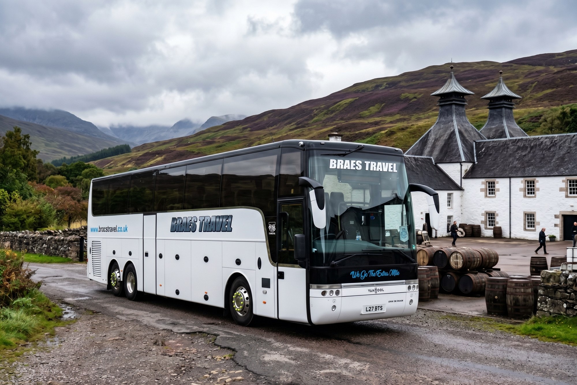 Van Hool coach, 57 seats